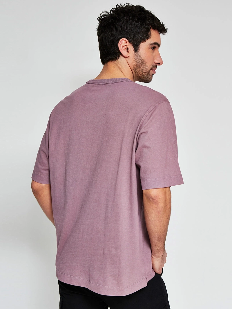 POLERA HOMBRE BARBADOS ALGODÓN MANGA CORTA OVERSIZE - 2