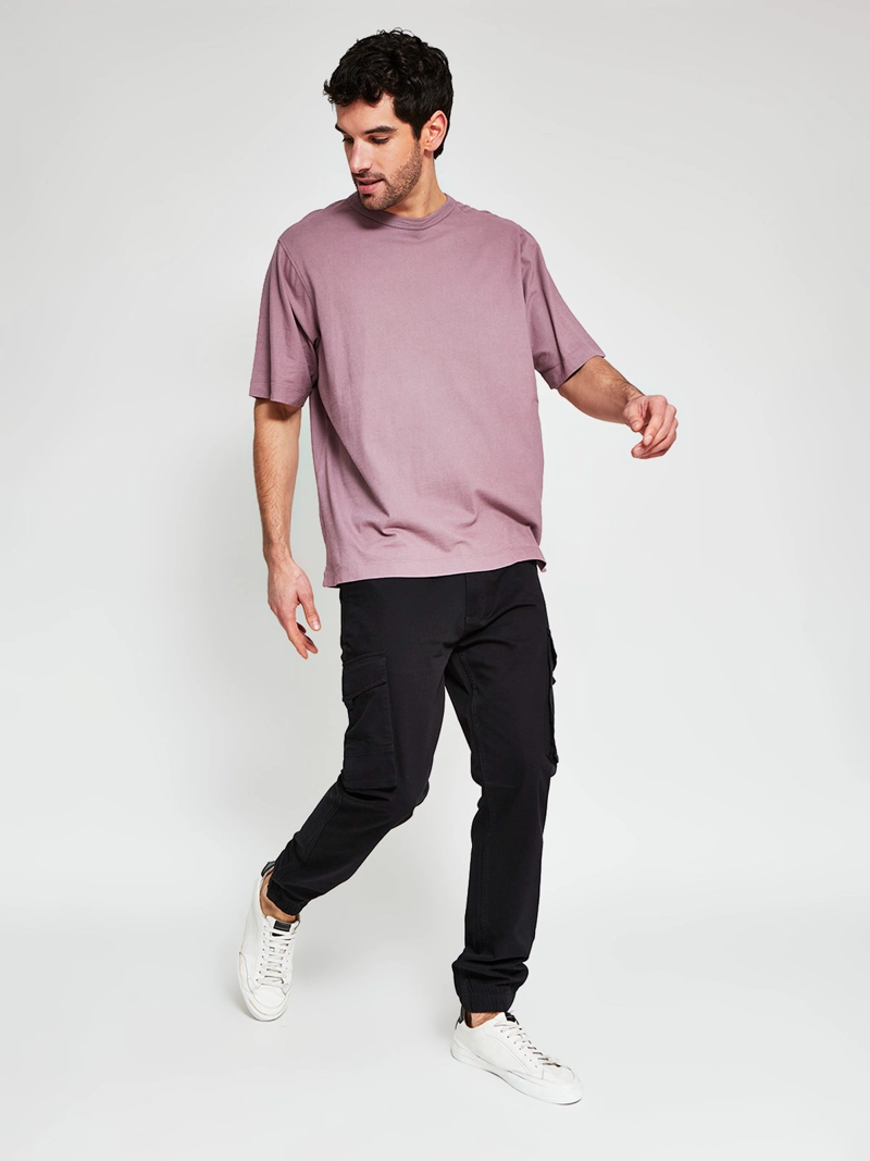 POLERA HOMBRE BARBADOS ALGODÓN MANGA CORTA OVERSIZE - 4