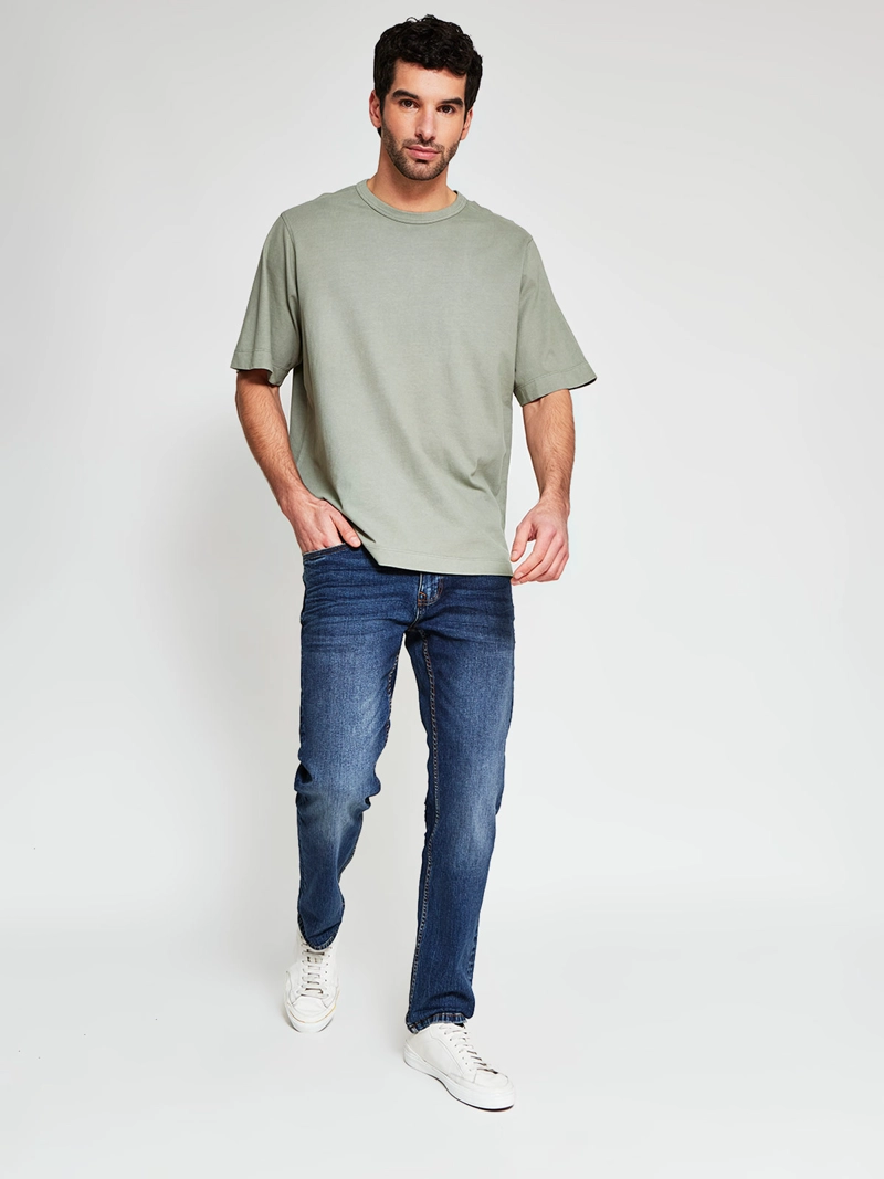 POLERA HOMBRE BARBADOS ALGODÓN MANGA CORTA OVERSIZE - 4