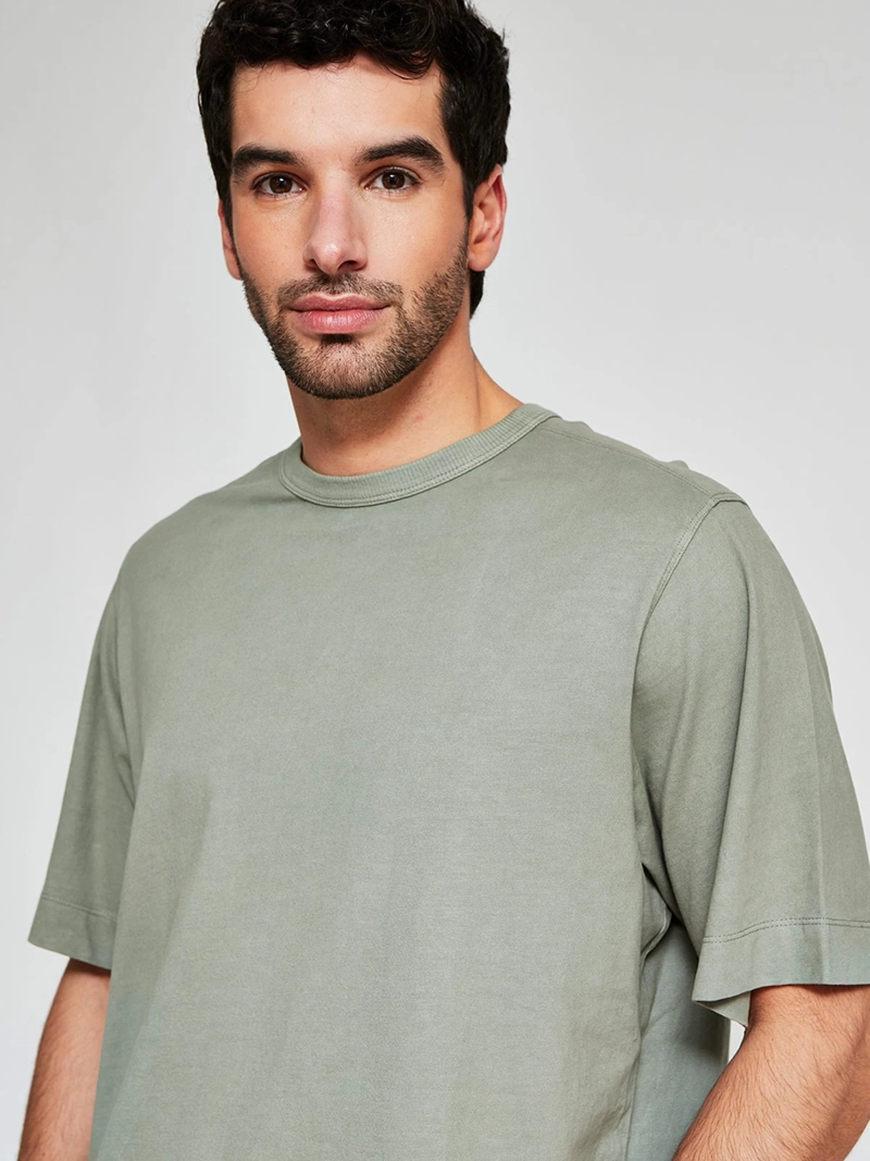 POLERA HOMBRE BARBADOS ALGODÓN MANGA CORTA OVERSIZE - 3