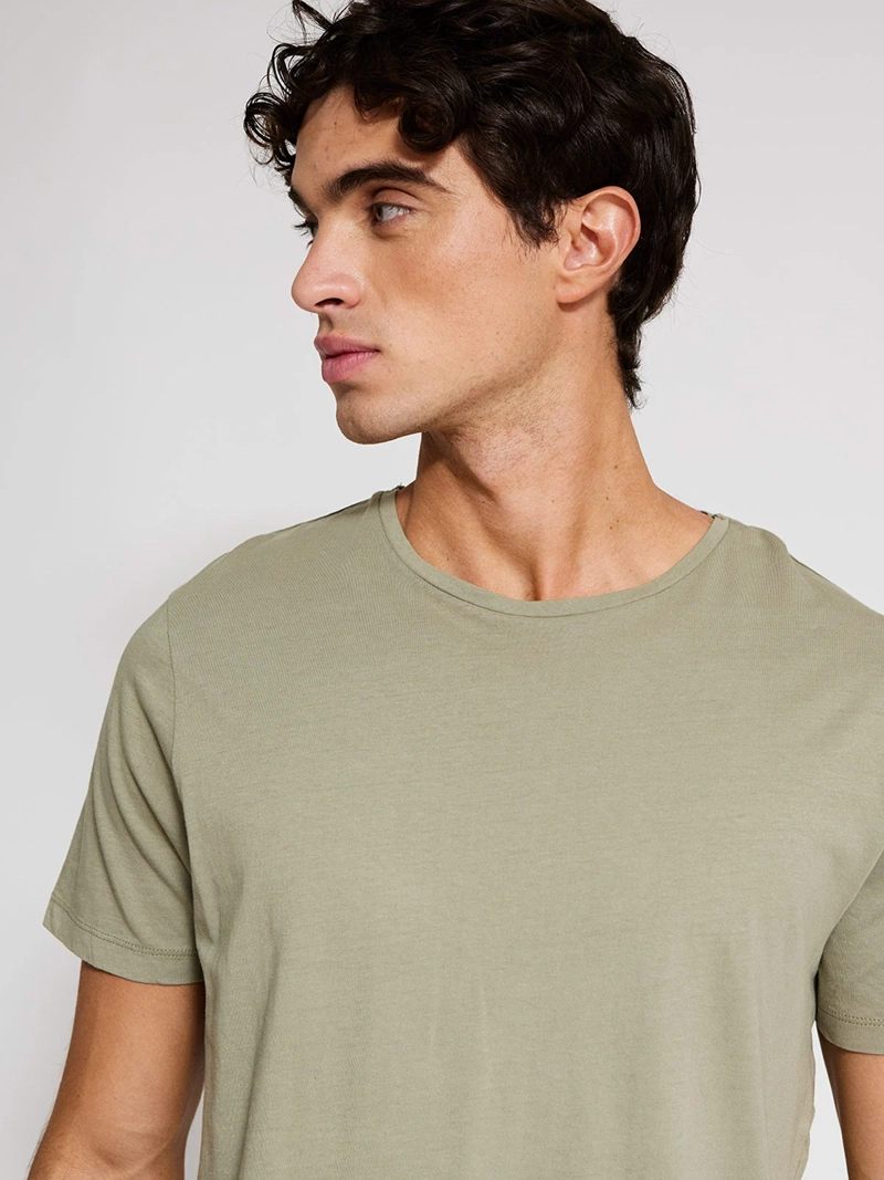 POLERA HOMBRE BARBADOS ALGODÓN MANGA CORTA BÁSICA - 3