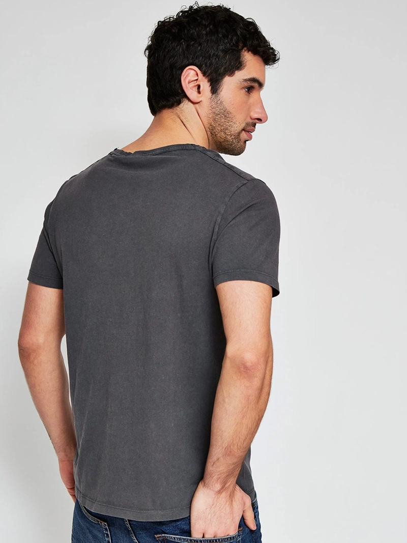 POLERA HOMBRE BARBADOS ALGODÓN MANGA CORTA BÁSICA - 2