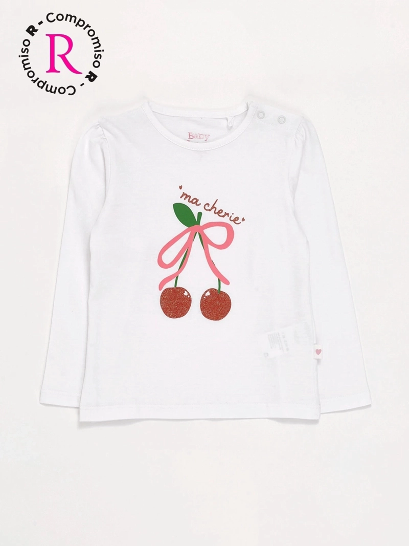 POLERA NIÑA BABY HARVEST BASICA MANGA LARGA - 3