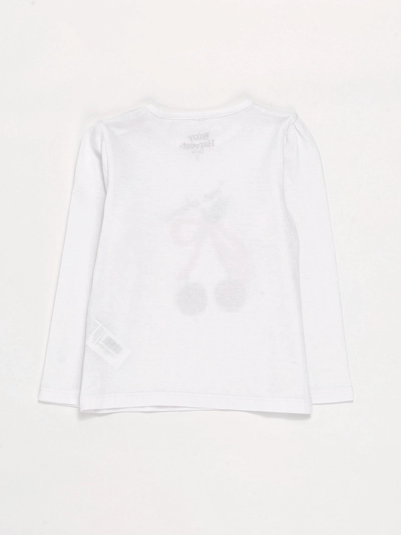POLERA NIÑA BABY HARVEST BASICA MANGA LARGA - 4