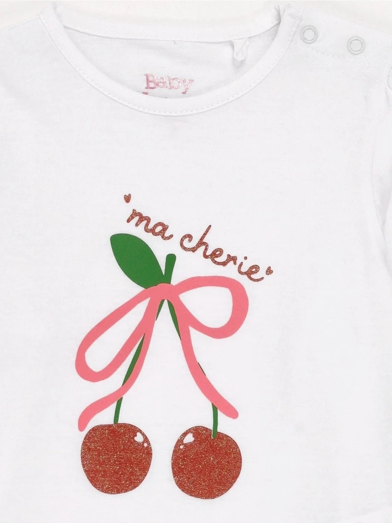POLERA NIÑA BABY HARVEST BASICA MANGA LARGA - 5