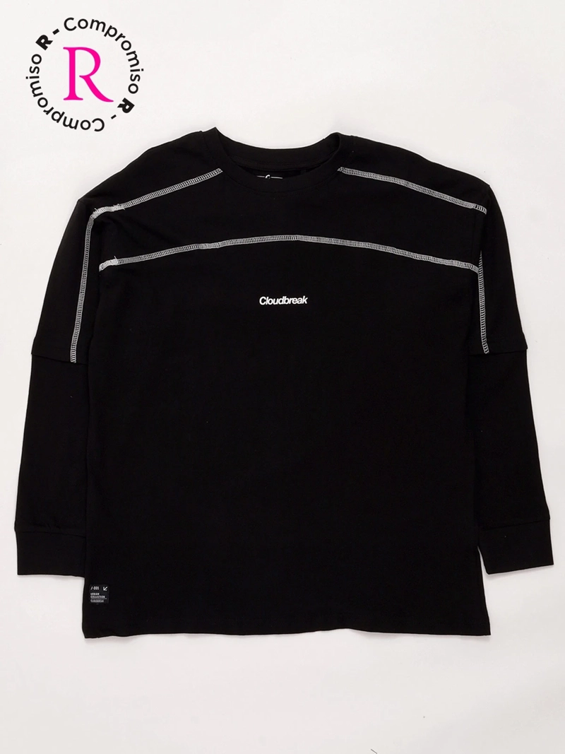 POLERA NIÑO CLOUDBREAK ALGODÓN MANGA LARGA - 3