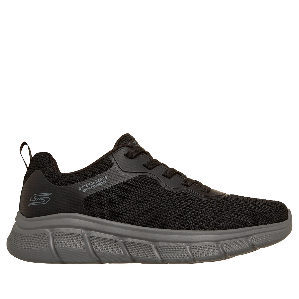 ZAPATILLAS HOMBRE SKECHERS CASUALES NEGRO BOBS B FLEX - 1