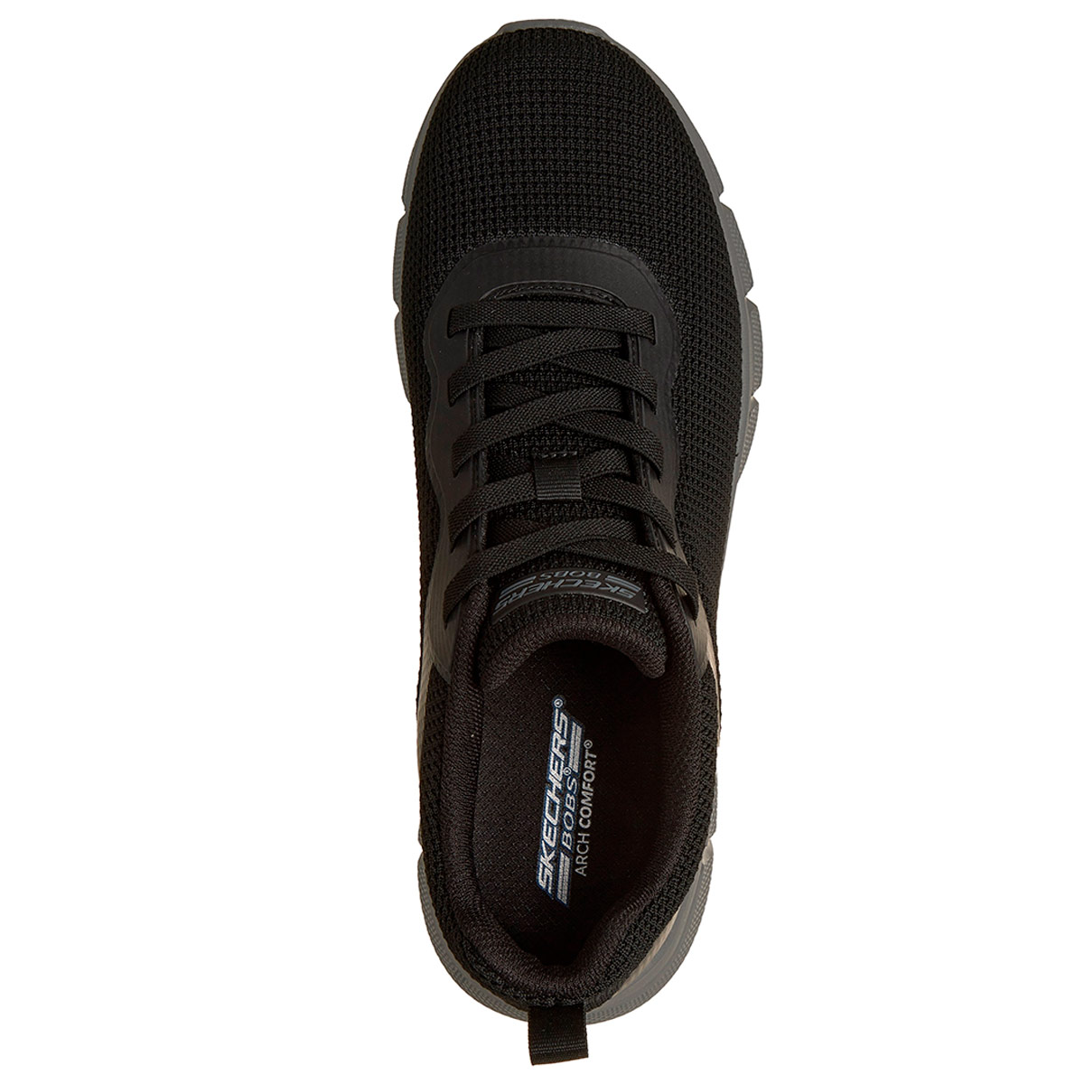 ZAPATILLAS HOMBRE SKECHERS CASUALES NEGRO BOBS B FLEX - 5