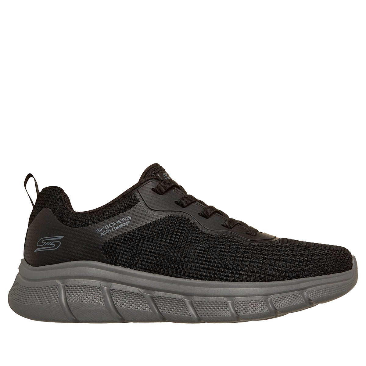 ZAPATILLAS HOMBRE SKECHERS CASUALES NEGRO BOBS B FLEX - 1