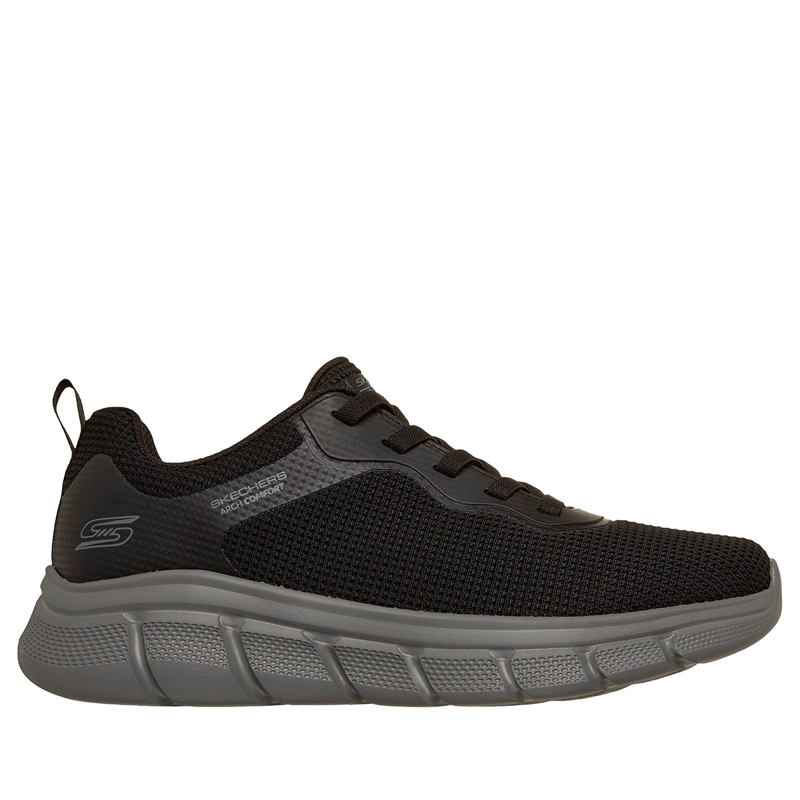 ZAPATILLAS HOMBRE SKECHERS CASUALES NEGRO BOBS B FLEX - 1