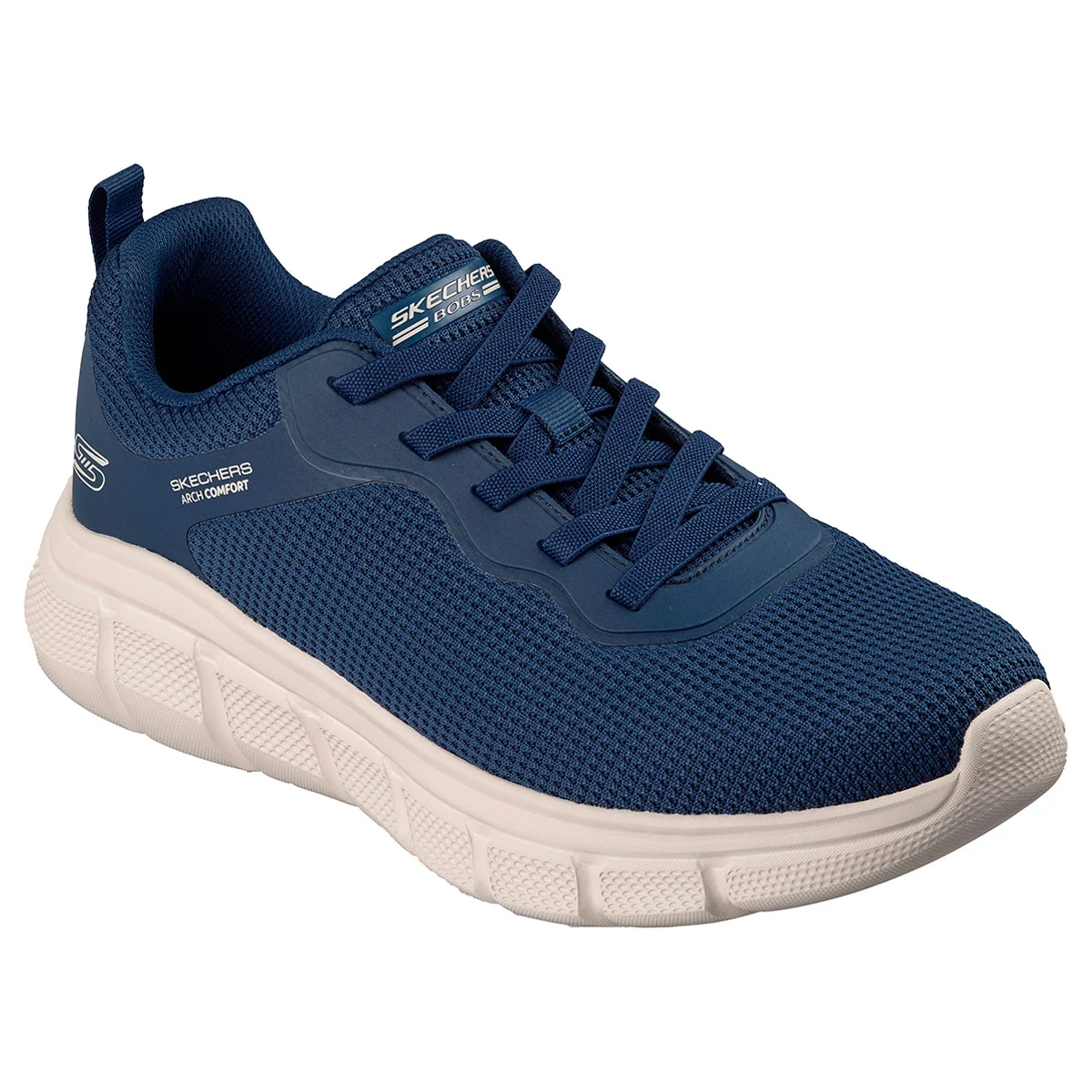 ZAPATILLAS HOMBRE SKECHERS CASUALES AZUL MARINO BOBS B FLEX - 3