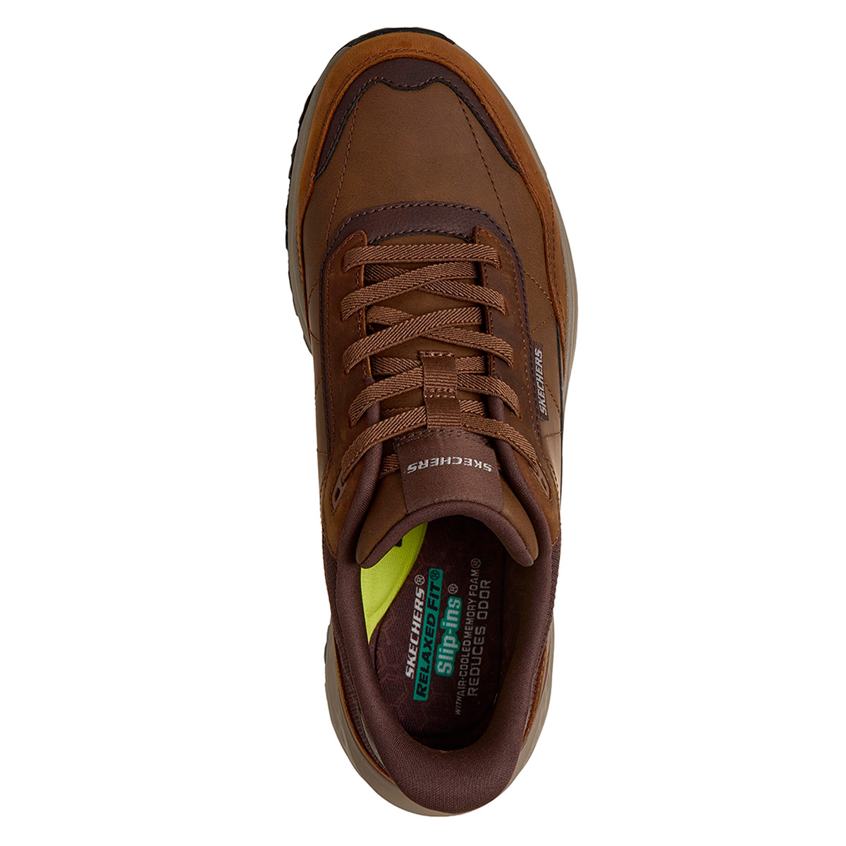 ZAPATILLAS HOMBRE SKECHERS CASUALES CAFÉ SLADE ULTRA - 5