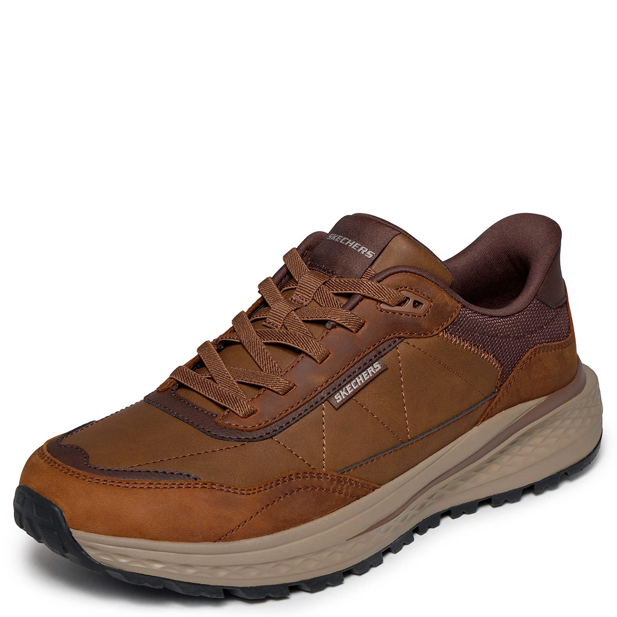 ZAPATILLAS HOMBRE SKECHERS CASUALES CAFÉ SLADE ULTRA - 3