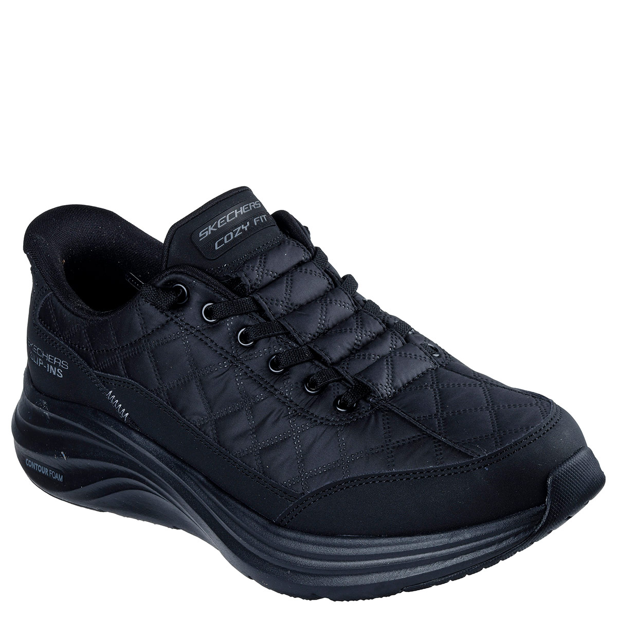 ZAPATILLAS HOMBRE SKECHERS CASUALES NEGRO SLIP-INS COZY FIT - 2