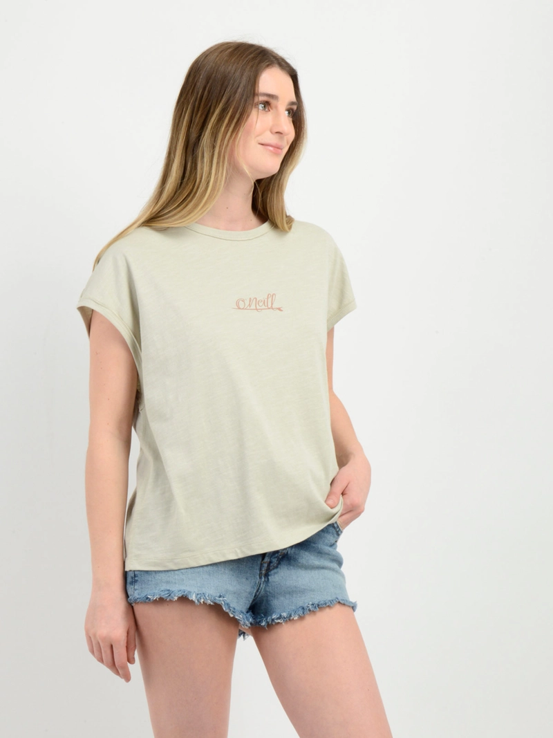 POLERA MUJER O'NEILL ALGODÓN MANGA CORTA - 3