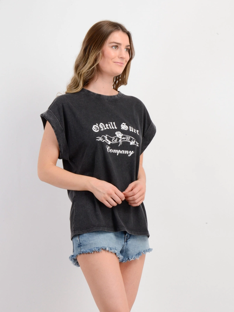 POLERA MUJER O'NEILL ALGODÓN MANGA CORTA - 3