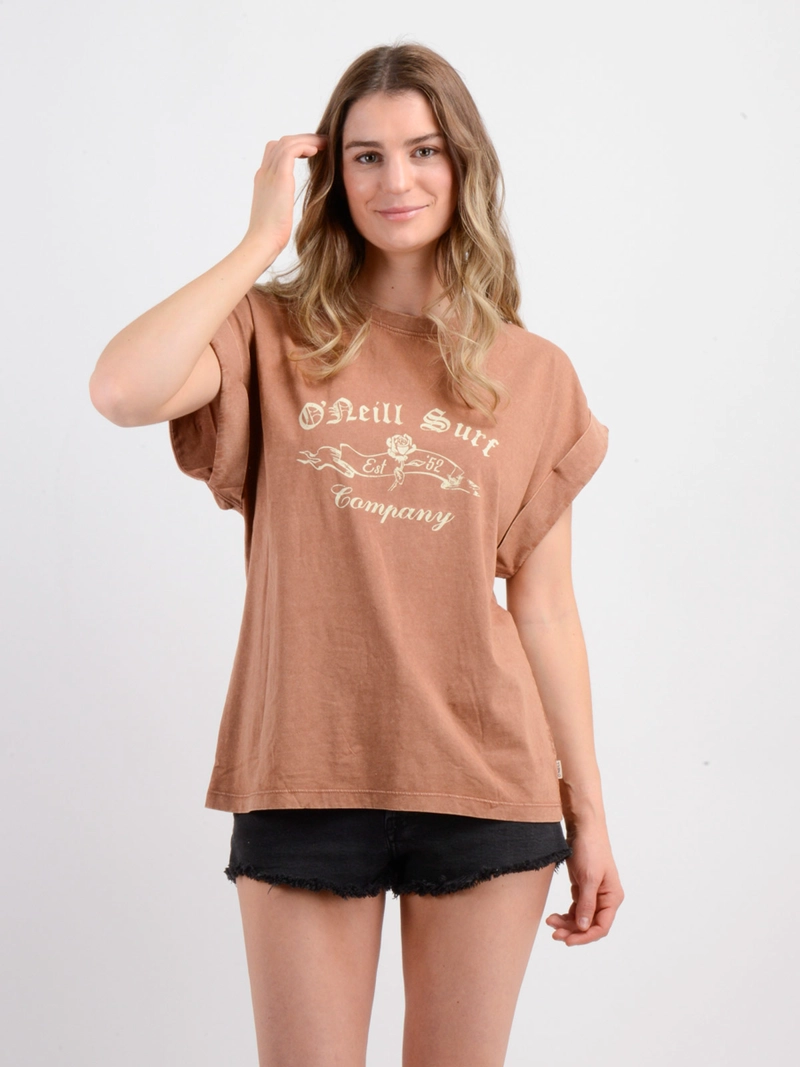 POLERA MUJER O'NEILL ALGODÓN MANGA CORTA - 2