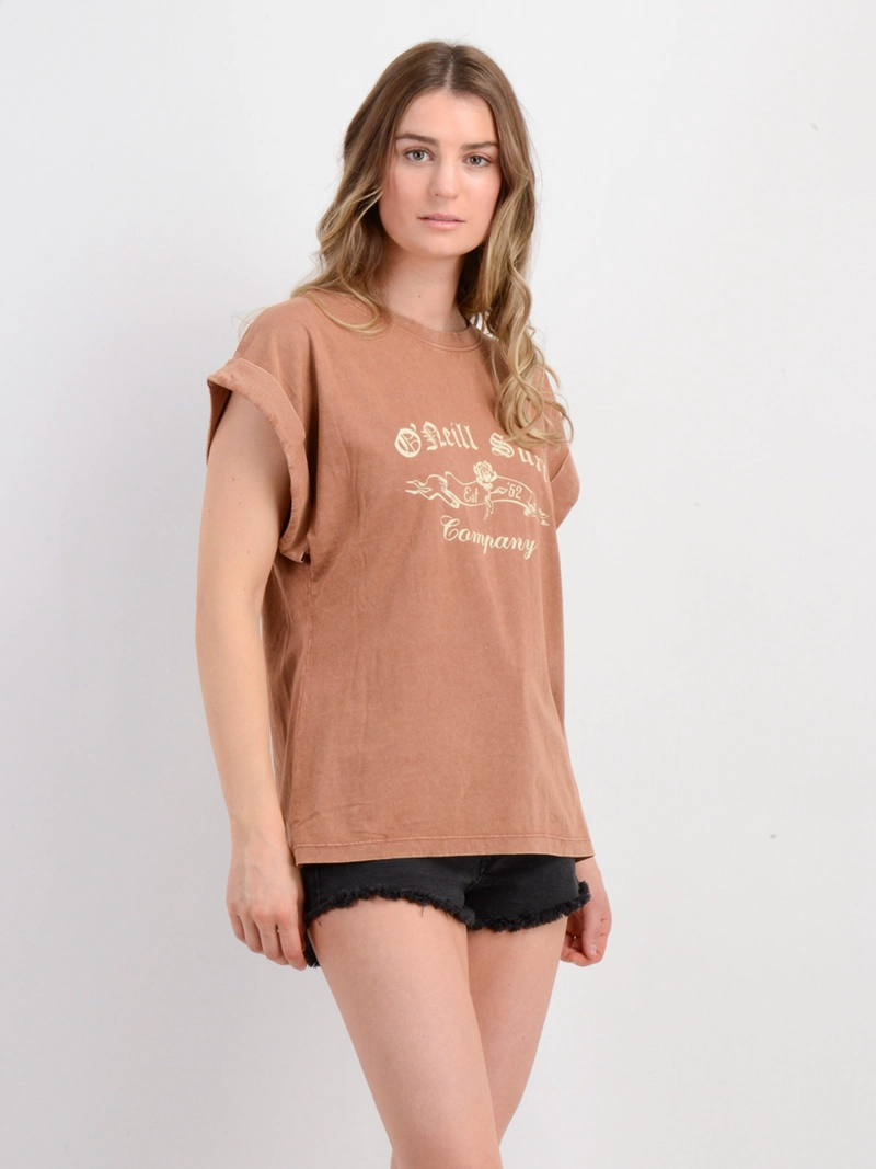 POLERA MUJER O'NEILL ALGODÓN MANGA CORTA - 3