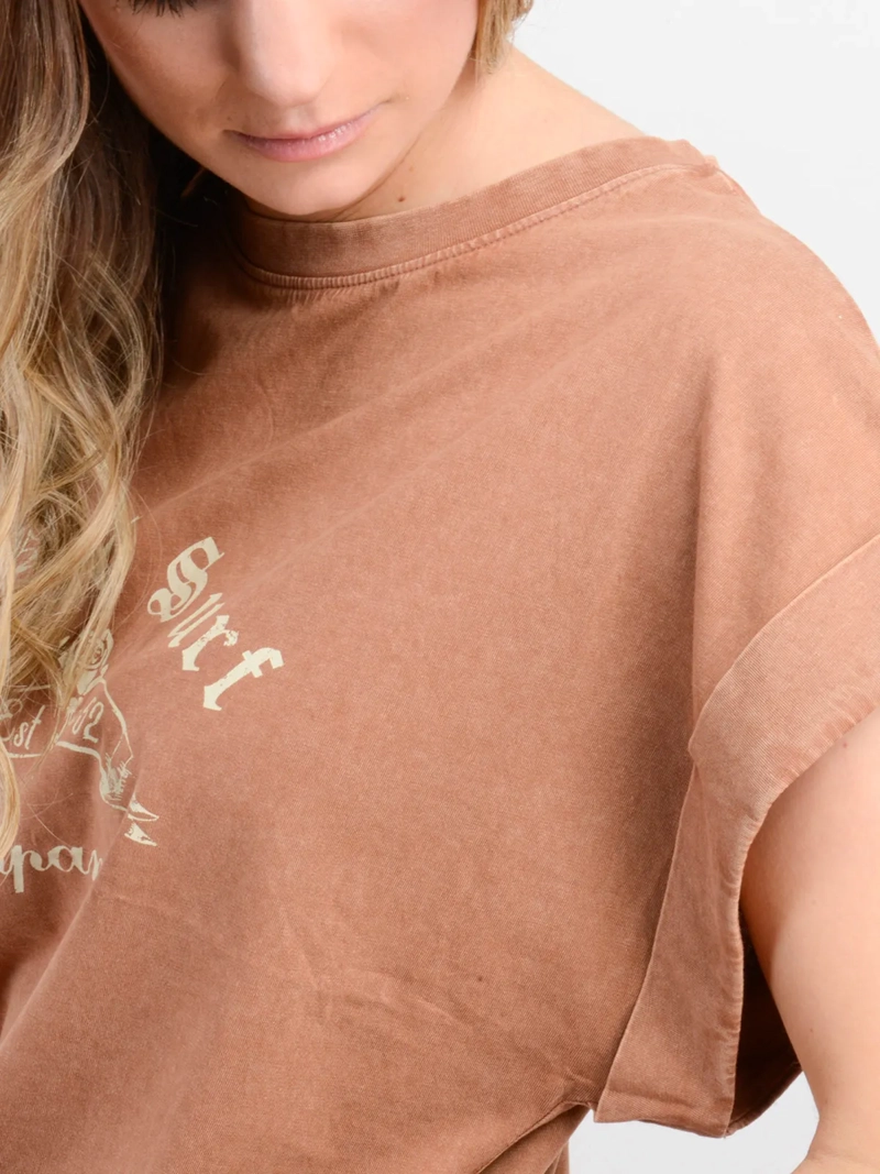 POLERA MUJER O'NEILL ALGODÓN MANGA CORTA - 6