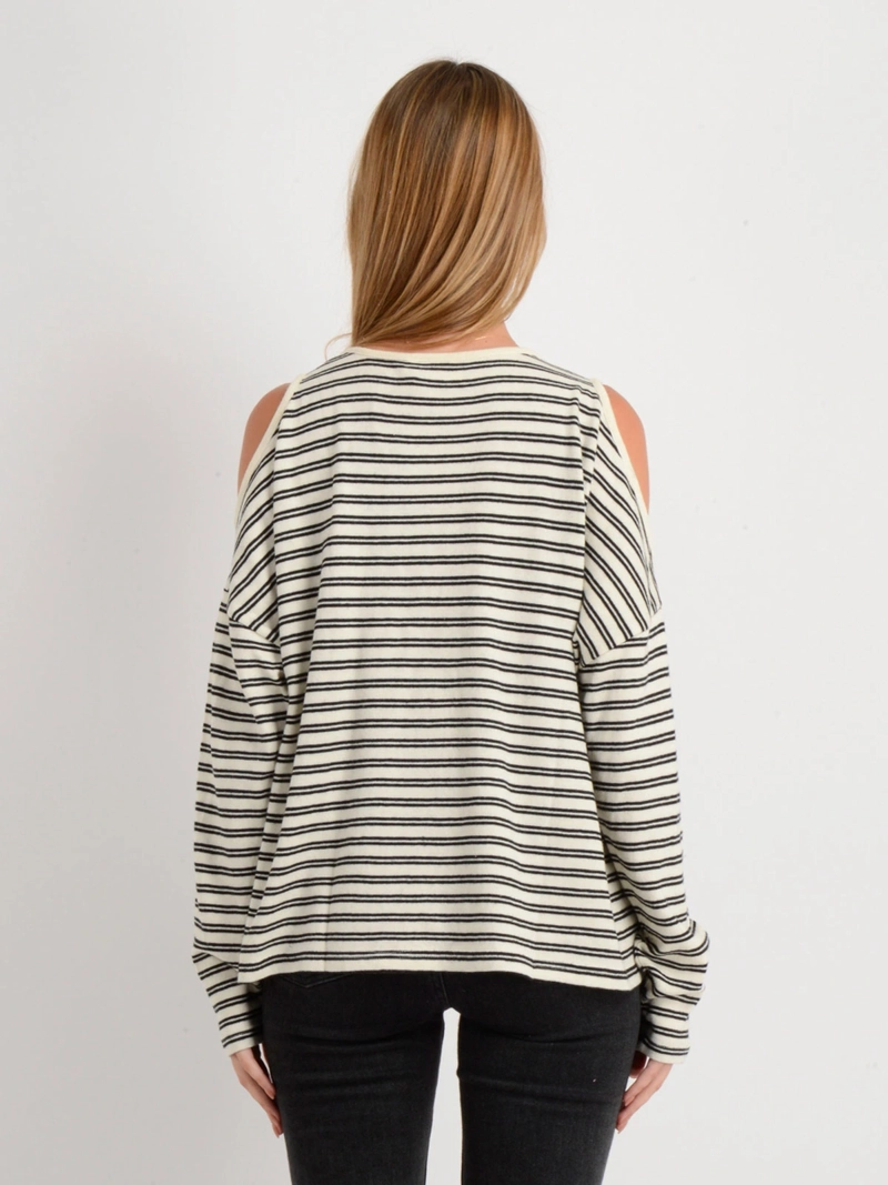 POLERA MUJER O'NEILL ALGODÓN MANGA LARGA - 4