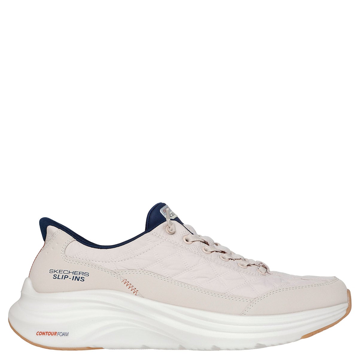 ZAPATILLAS HOMBRE SKECHERS CASUALES BEIGE CONTOUR FOAM