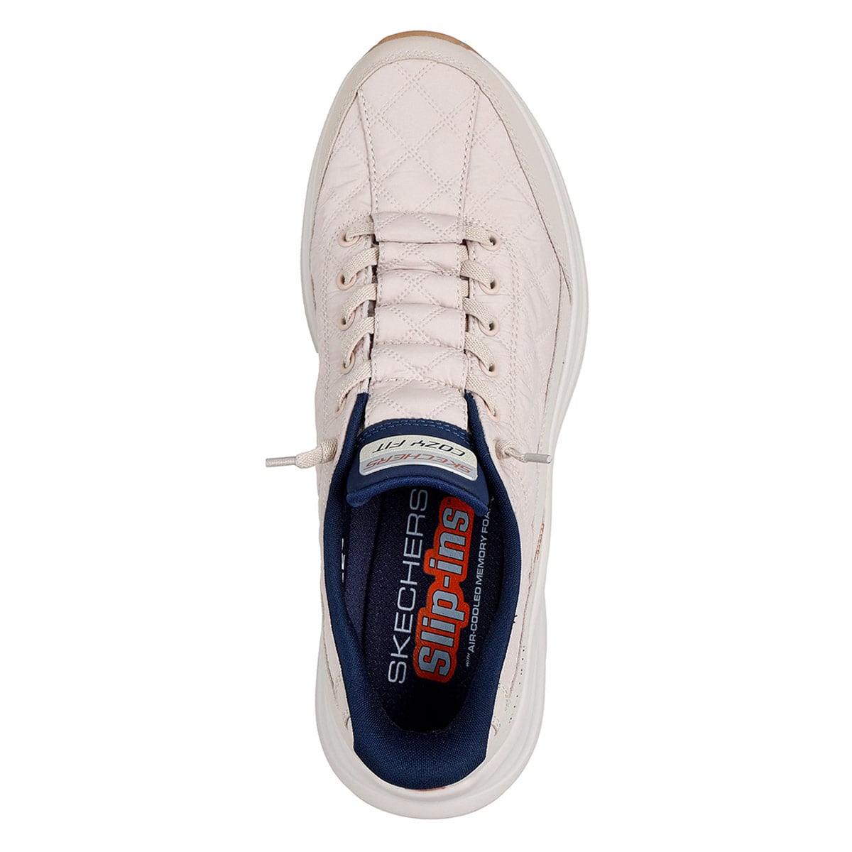 ZAPATILLAS HOMBRE SKECHERS CASUALES BEIGE CONTOUR FOAM - 4