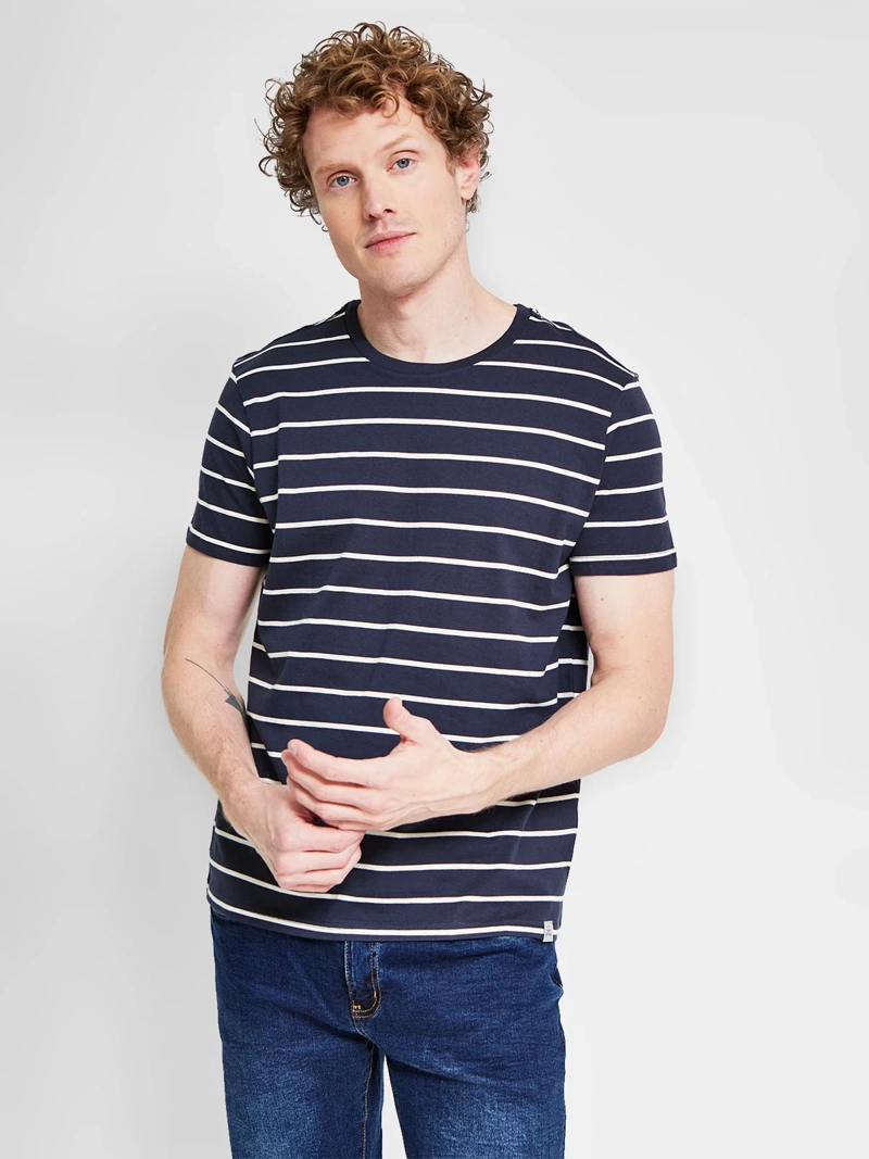 POLERA HOMBRE REGATTA ALGODÓN CUELLO REDONDO MANGA CORTA - 1