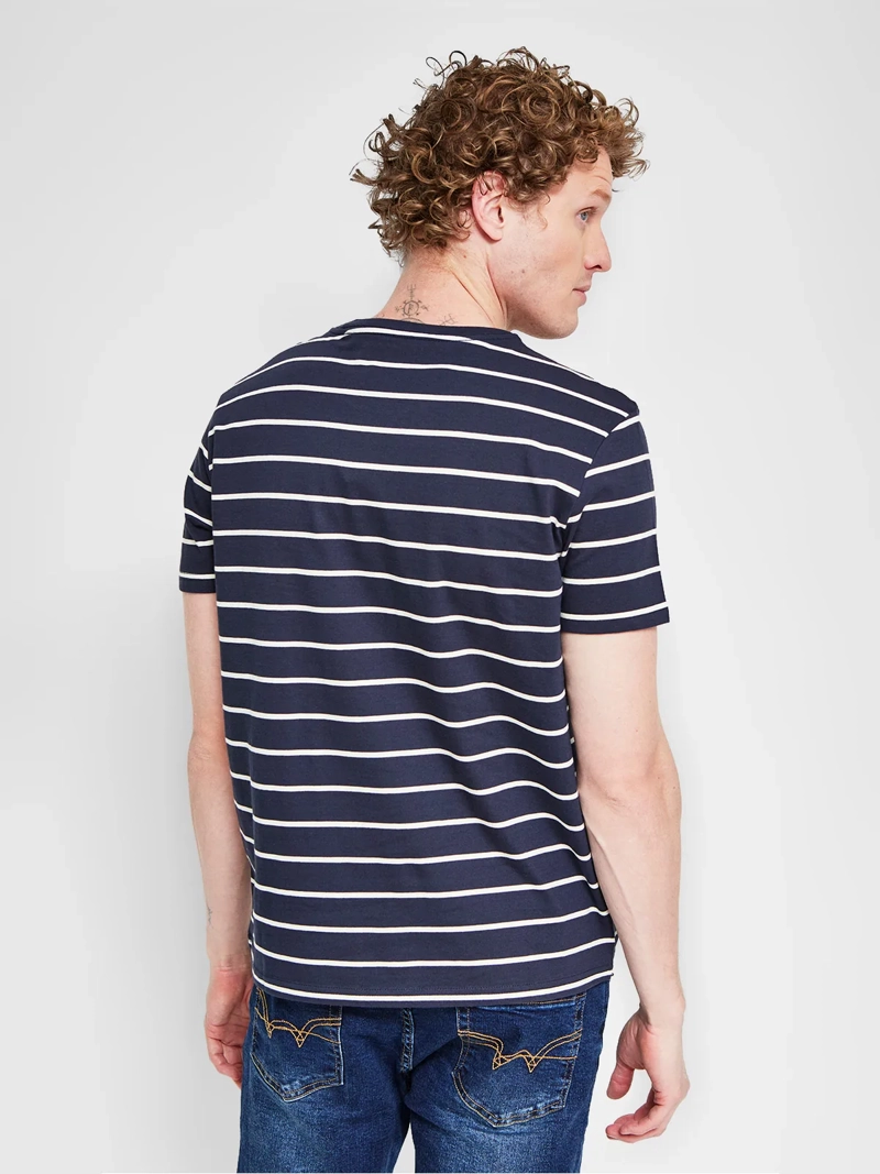 POLERA HOMBRE REGATTA ALGODÓN CUELLO REDONDO MANGA CORTA - 2