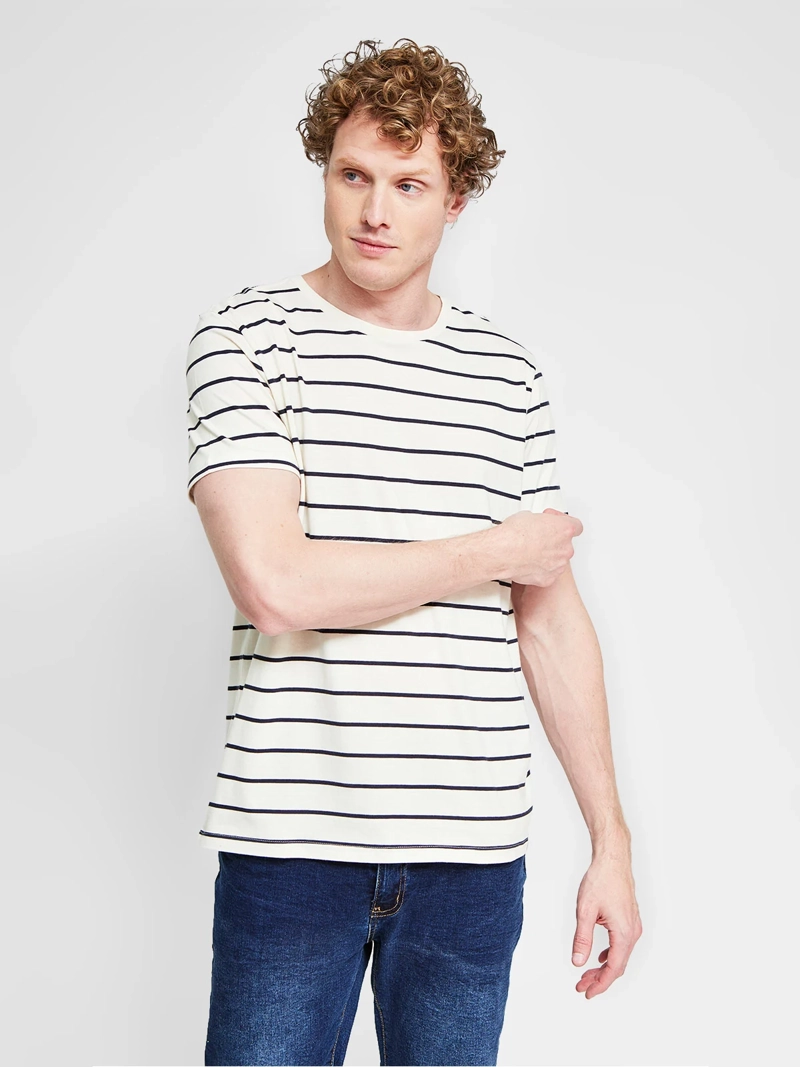 POLERA HOMBRE REGATTA ALGODÓN CUELLO REDONDO MANGA CORTA - 1