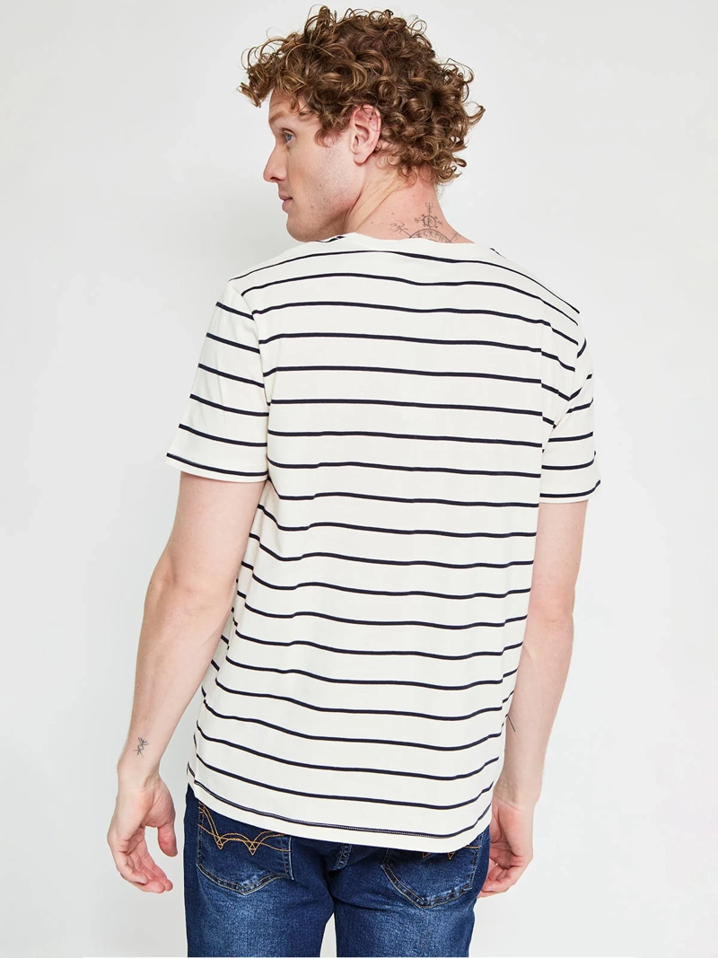 POLERA HOMBRE REGATTA ALGODÓN CUELLO REDONDO MANGA CORTA - 2