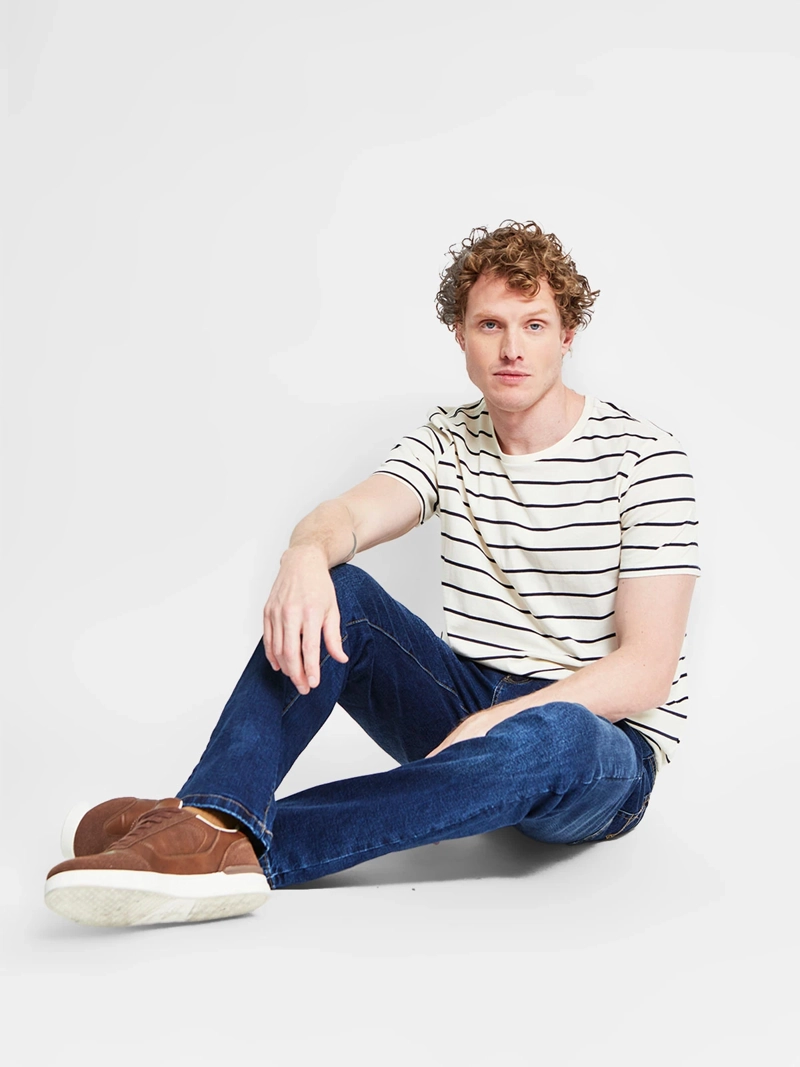 POLERA HOMBRE REGATTA ALGODÓN CUELLO REDONDO MANGA CORTA - 4
