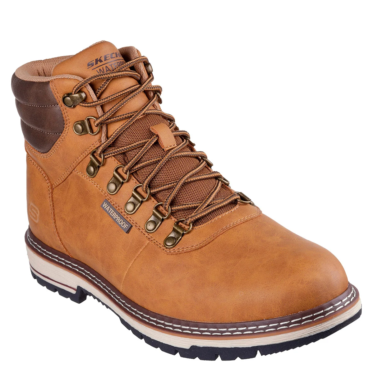 BOTINES HOMBRE SKECHERS CASUAL CAFÉ CORADO - 2