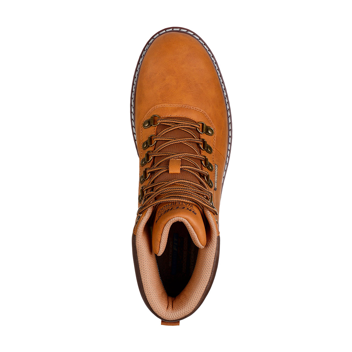 BOTINES HOMBRE SKECHERS CASUAL CAFÉ CORADO - 5