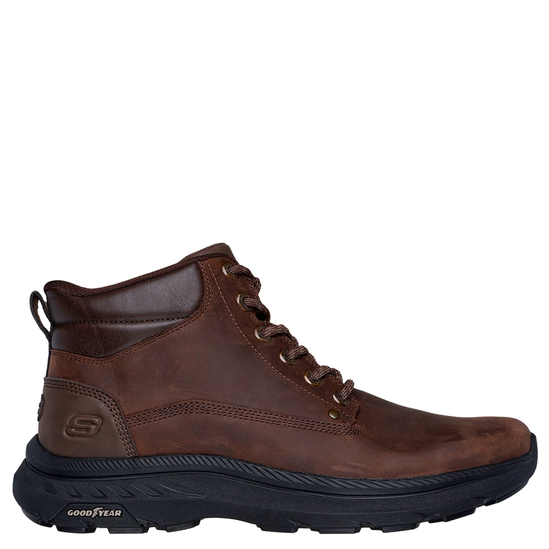 BOTINES HOMBRE SKECHERS CAFÉ POLLARD  - 1