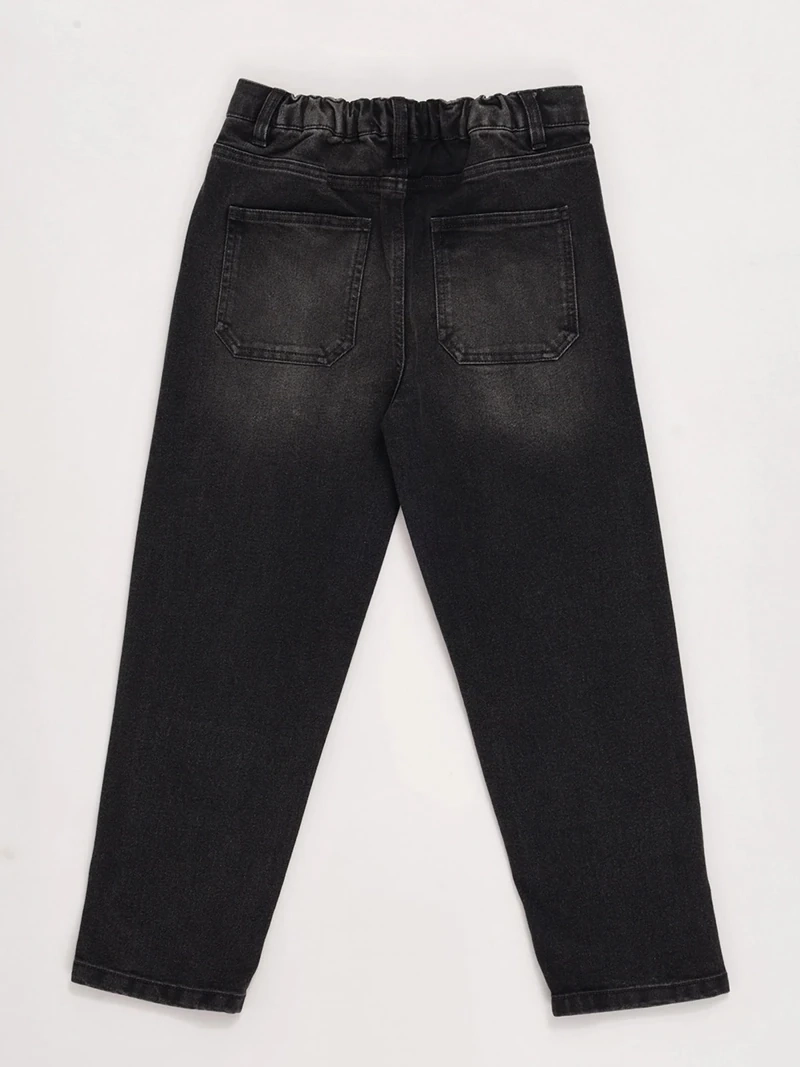 JEANS NIÑO HARVEST BAGGY CINTURA SEMIELASTICADA - 4