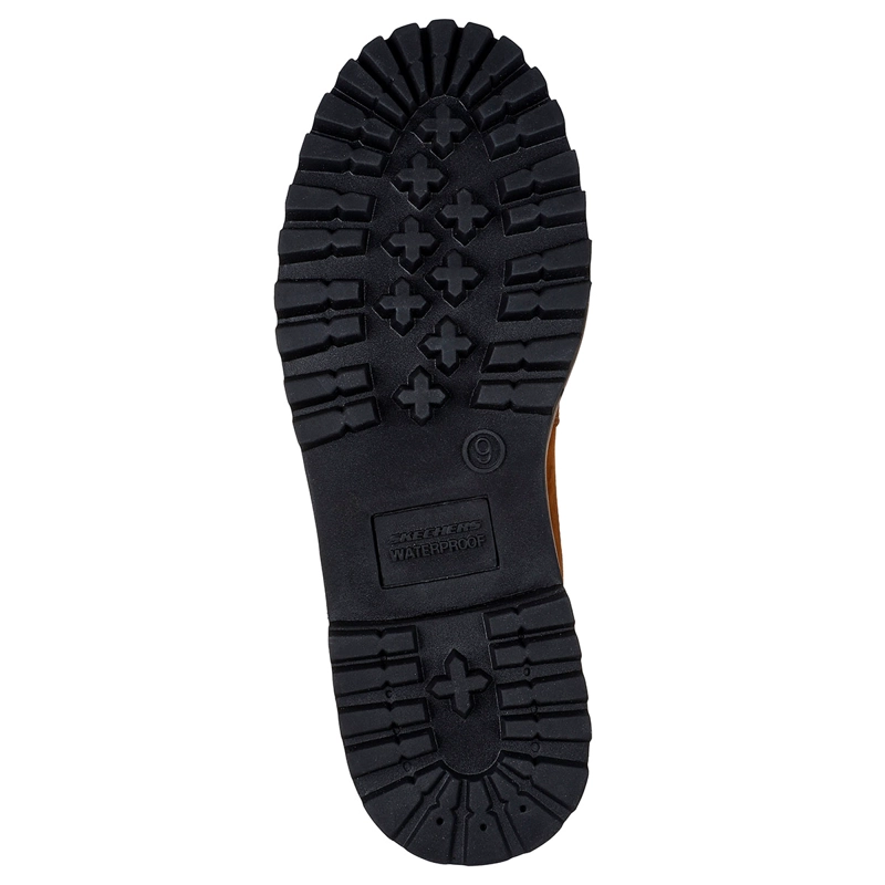 BOTINES HOMBRE SKECHERS CAFÉ SERGEANTS - 6