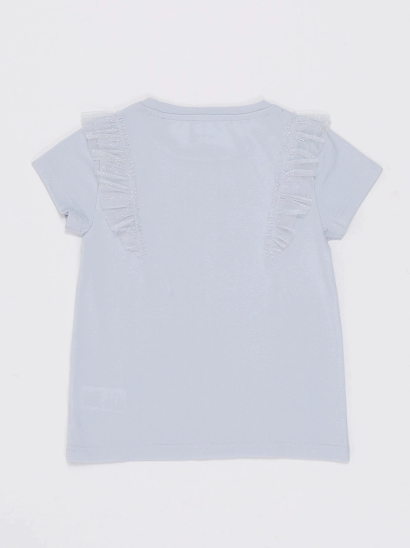 POLERA MANGA CORTA NIÑA HARVEST TULLE - 4