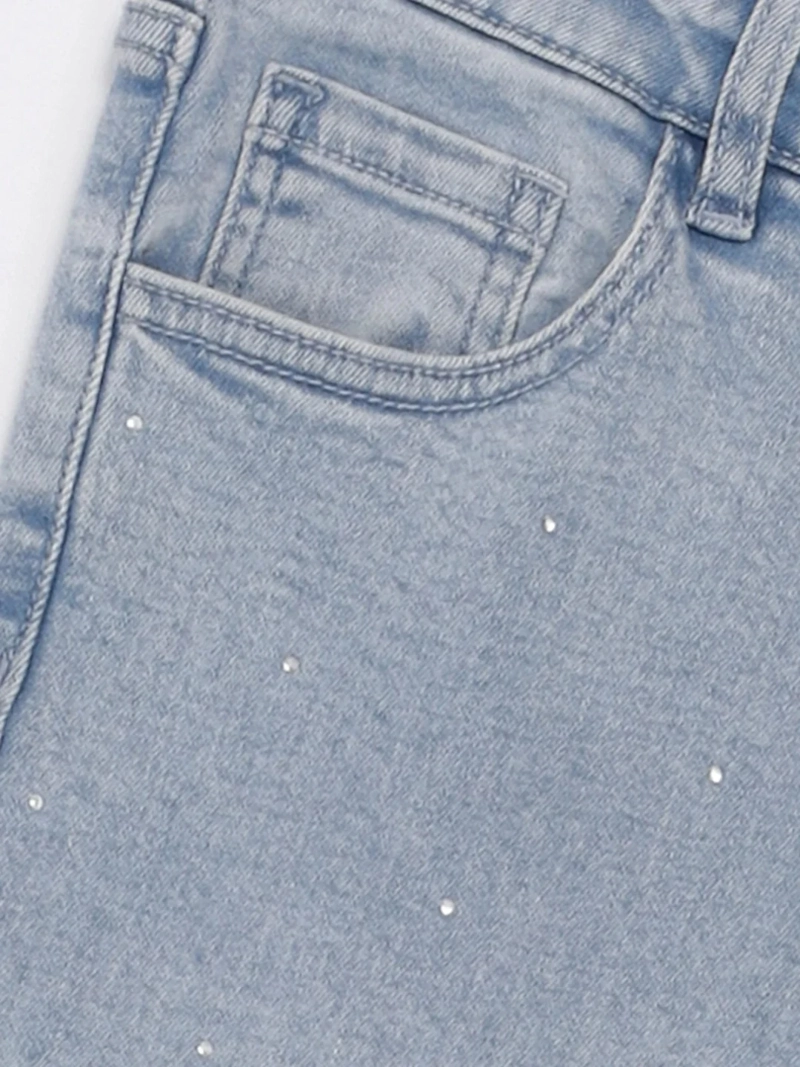 JEANS NIÑA INDEX TEEN STRASS - 6