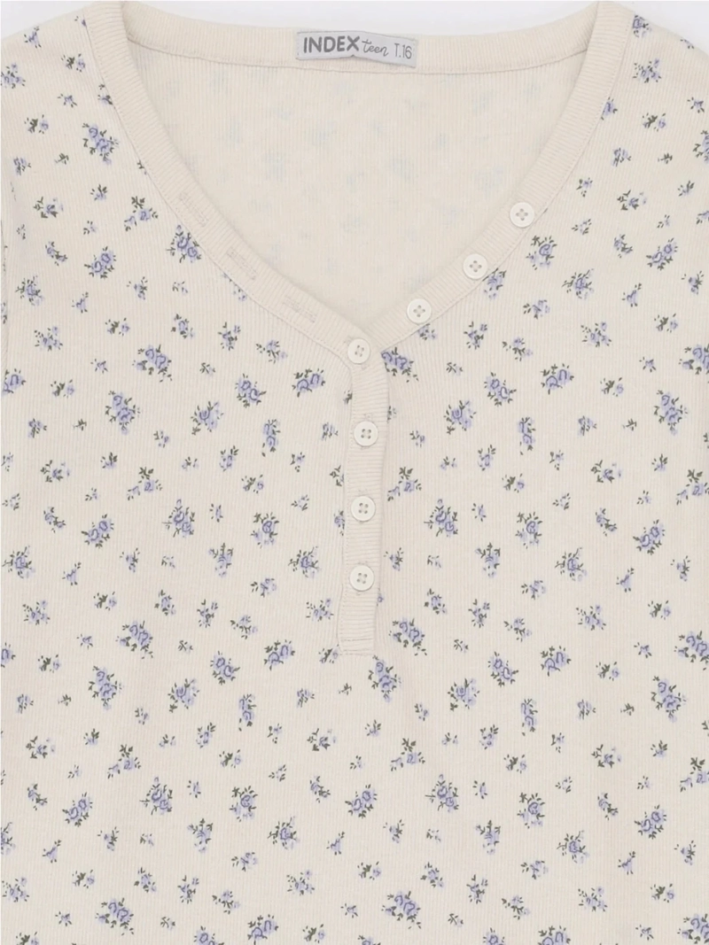 POLERA MANGA LARGA NIÑA INDEX TEEN  - 5