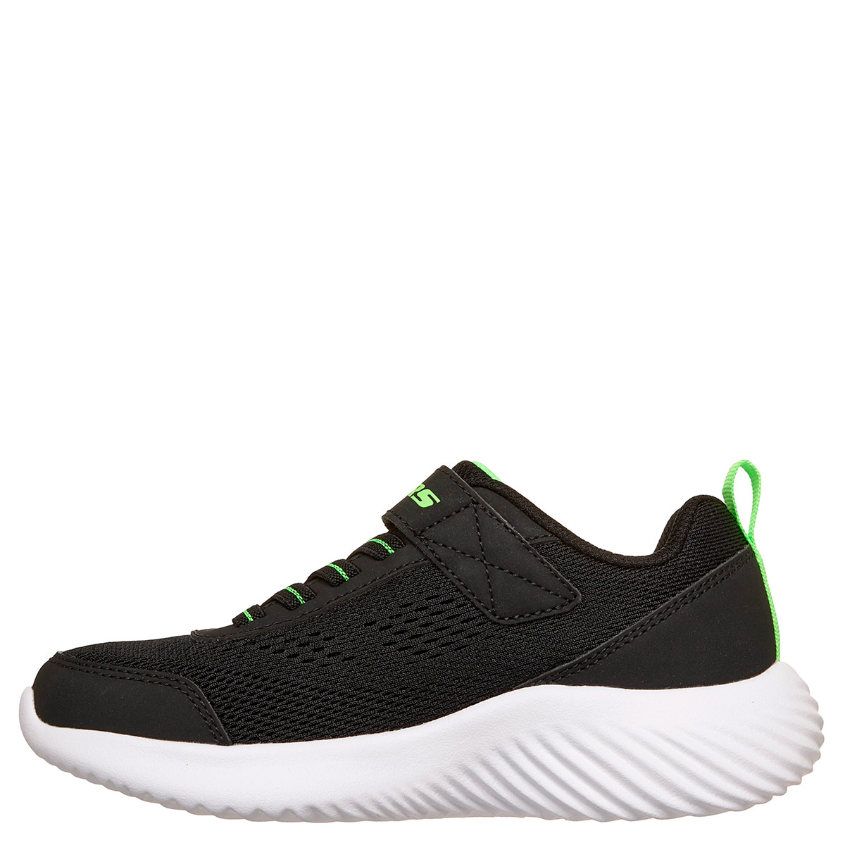 ZAPATILLAS NIÑO SKECHERS CASUALES NEGRO BOUNDER - 4