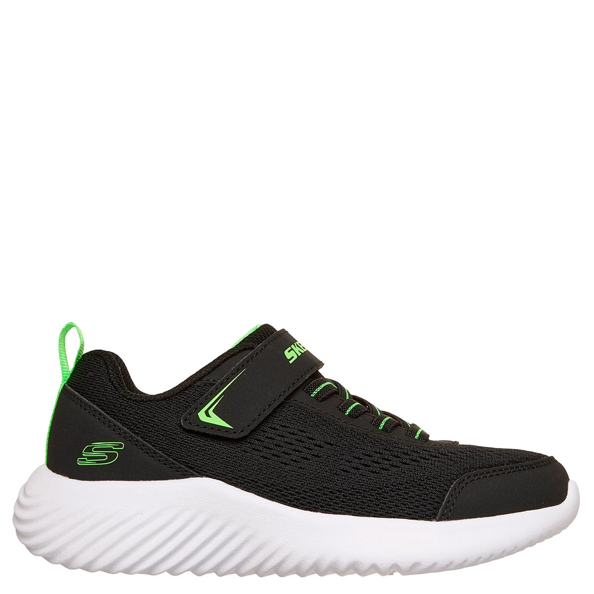 ZAPATILLAS NIÑO SKECHERS CASUALES NEGRO BOUNDER - 1