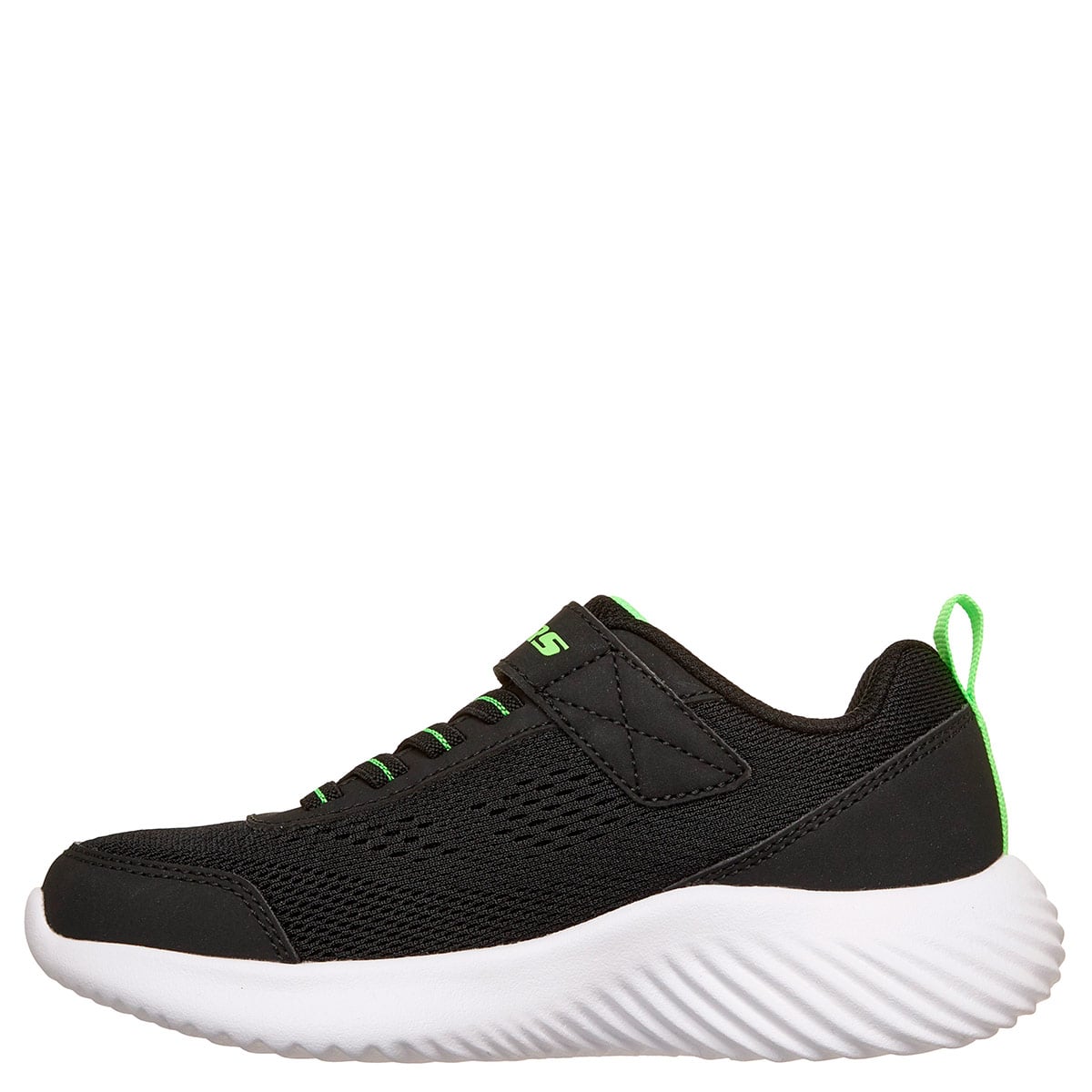ZAPATILLAS NIÑO SKECHERS CASUALES NEGRO BOUNDER - 4