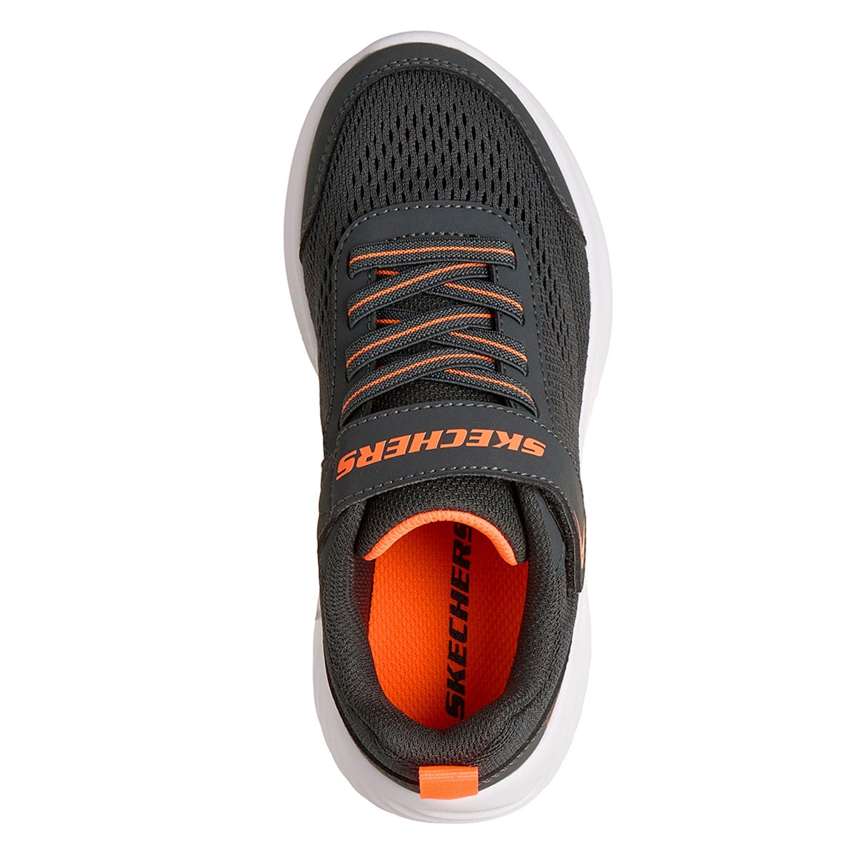 ZAPATILLAS NIÑO SKECHERS CASUALES GRIS BOUNDER - 5