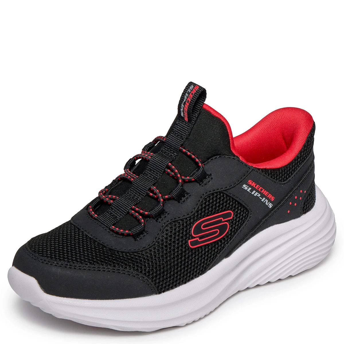 ZAPATILLAS NIÑO SKECHERS CASUALES NEGRO BOUNDER PRO - 3
