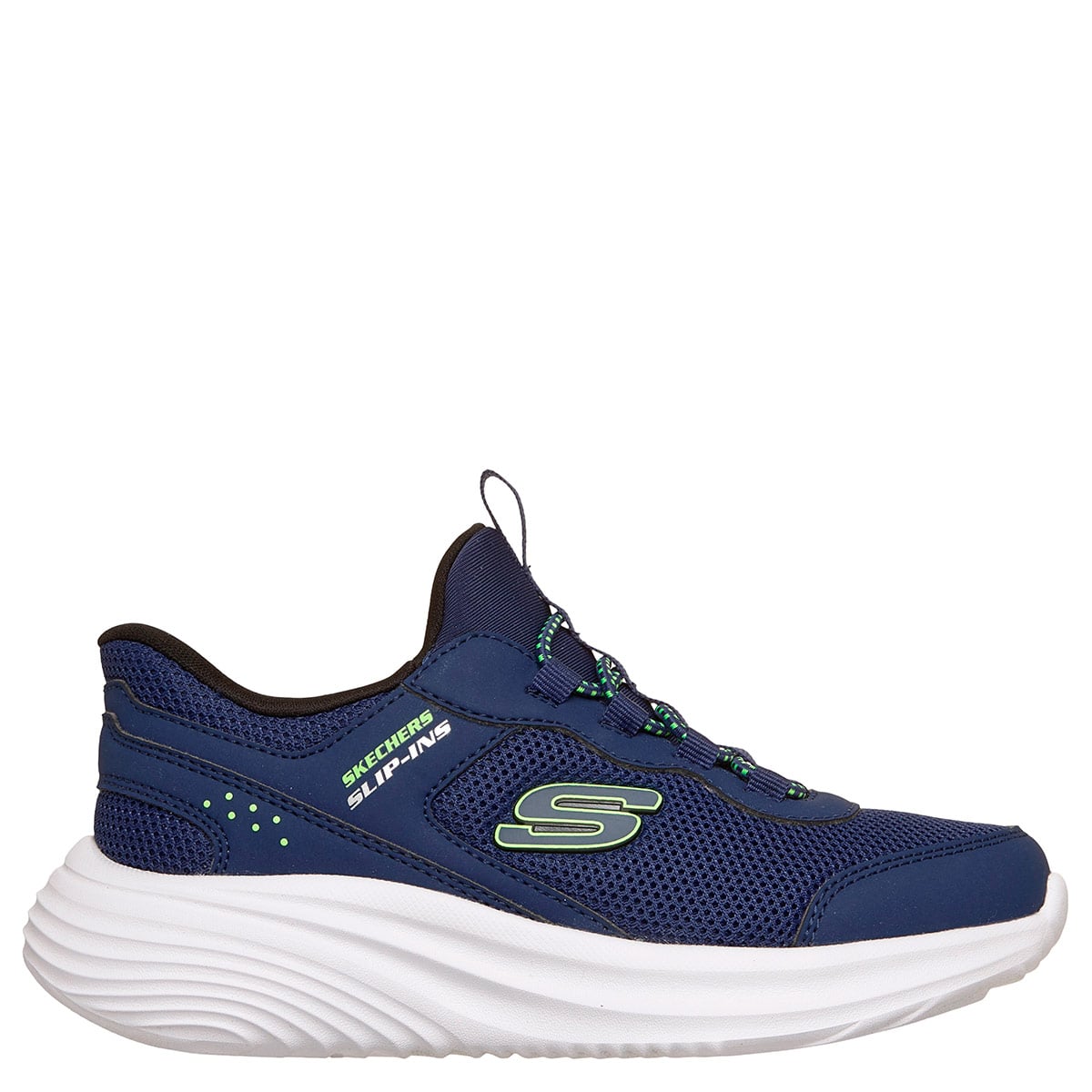 ZAPATILLAS NIÑO SKECHERS CASUALES AZUL MARINO BOUNDER PRO - 1