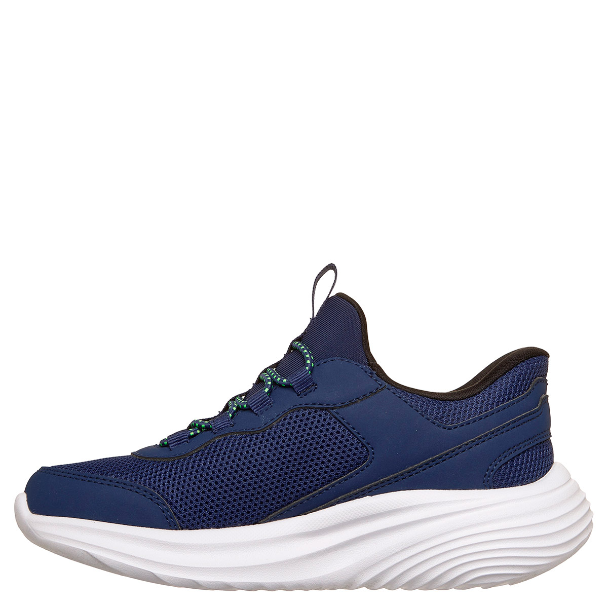 ZAPATILLAS NIÑO SKECHERS CASUALES AZUL MARINO BOUNDER PRO - 4