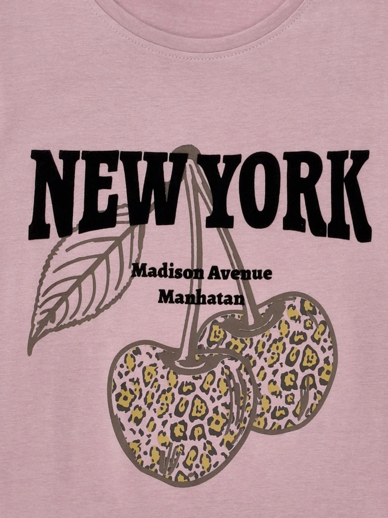 POLERA NIÑA INDEX TEEN ALGODÓN MANGA CORTA PRINT - 5