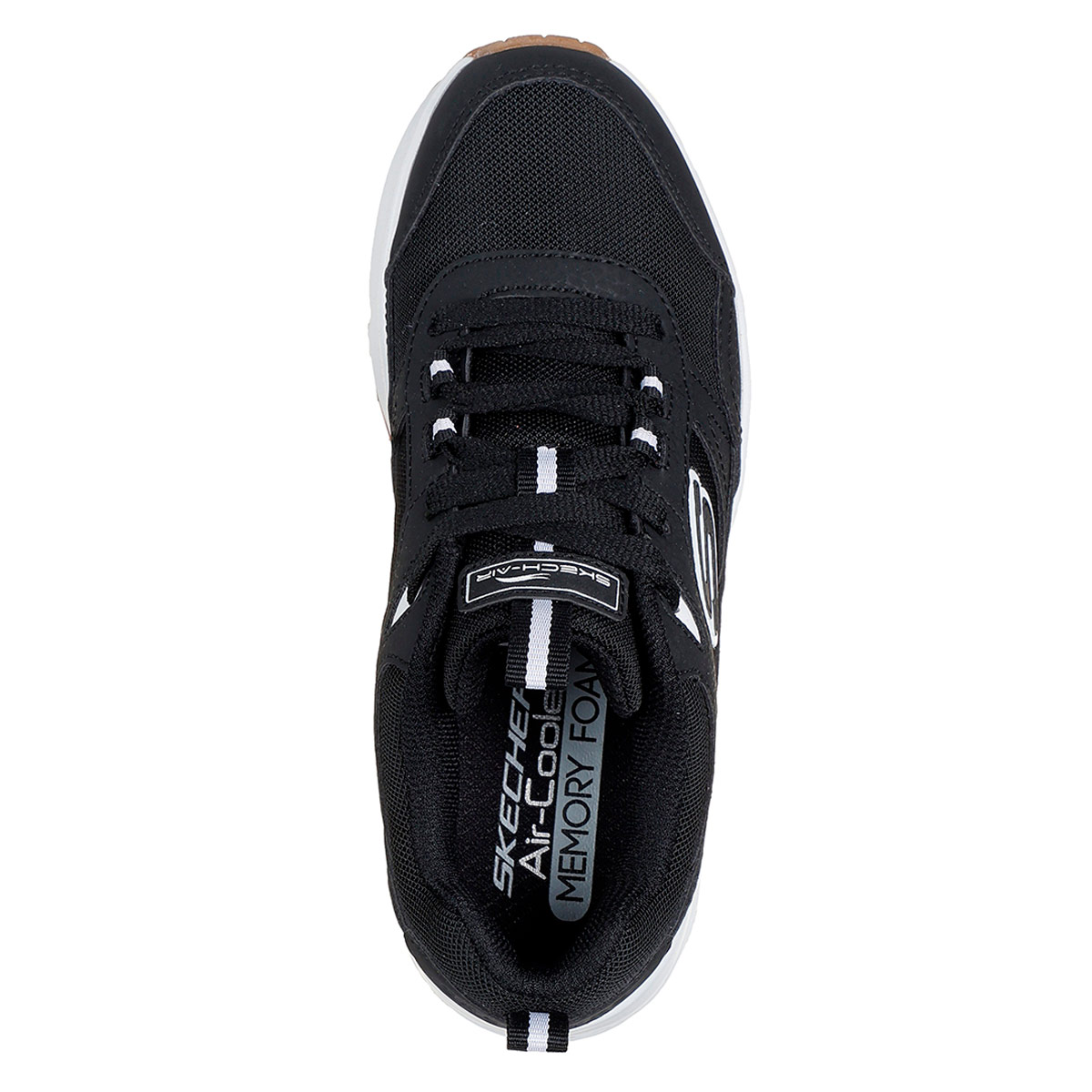 ZAPATILLAS NIÑO SKECHERS CASUALES NEGRO UNO - 4