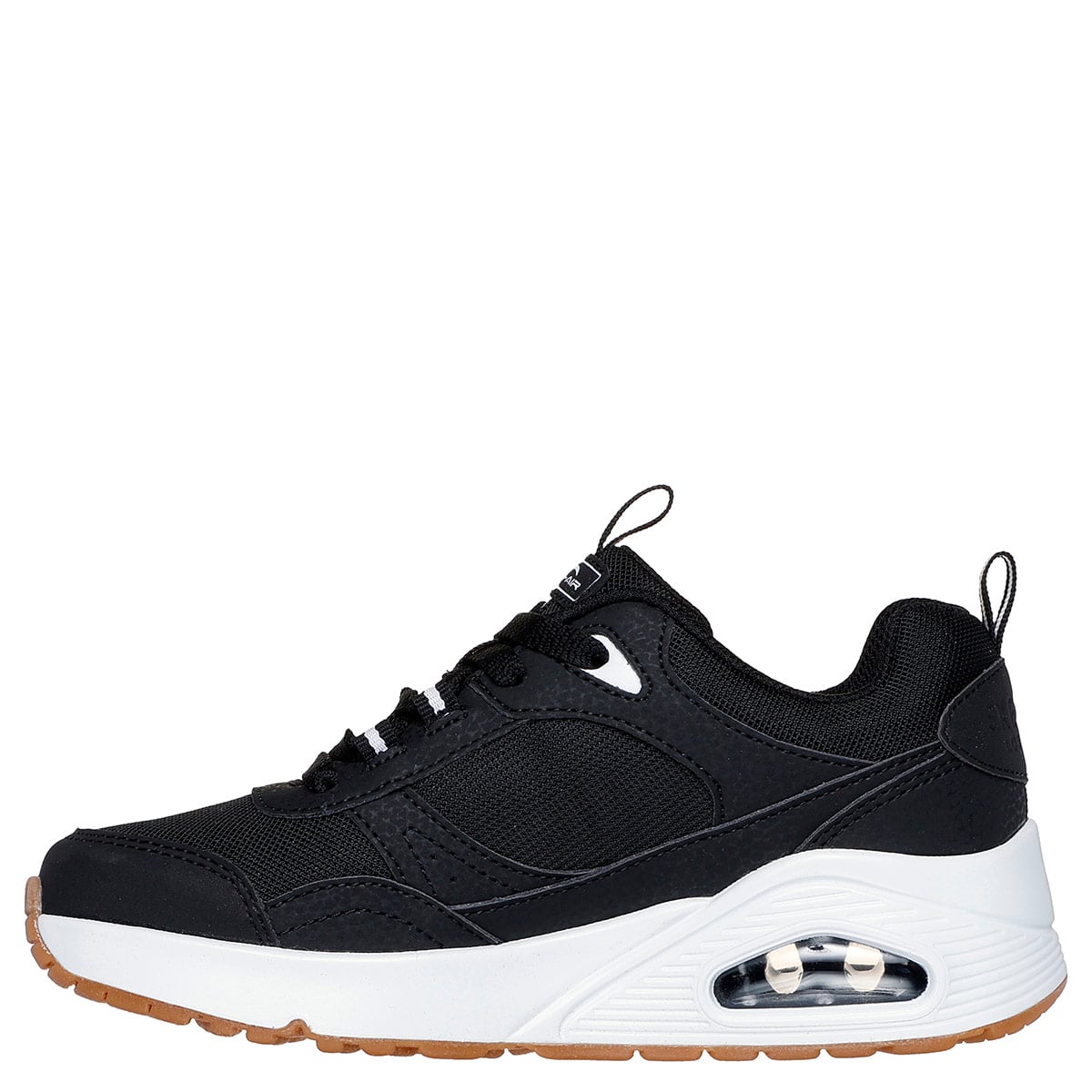 ZAPATILLAS NIÑO SKECHERS CASUALES NEGRO UNO - 3