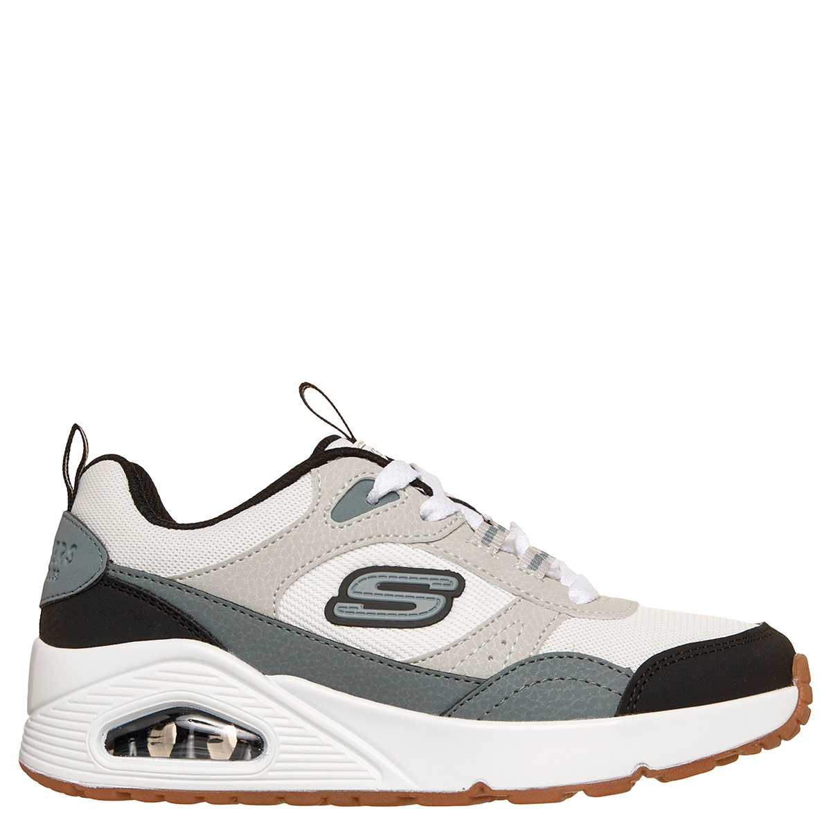 ZAPATILLAS NIÑO SKECHERS CASUALES BLANCO UNO - 1